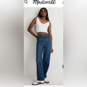 Madewell Women's Baggy Straight Jeans